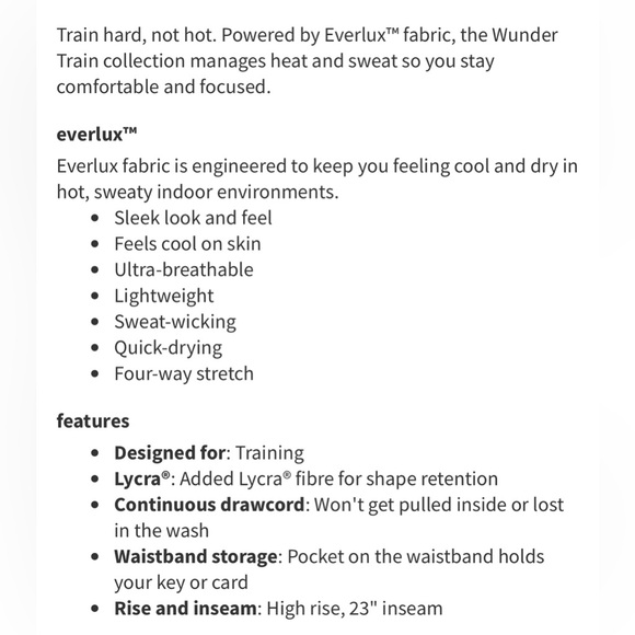 🍋 NWOT Lululemon Wunder Train High-Rise Tights 25” * Full-on Luxtreme - Picture 11 of 11